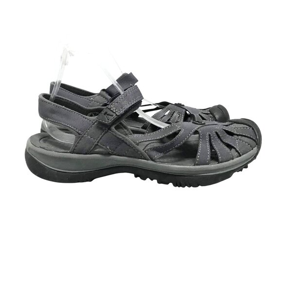 KEEN Womens Flat Gray Sandal Waterproof Closed Toe Size 8/38.5 - Picture 1 of 8